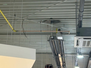 Montage und Installation Hallenheizung…